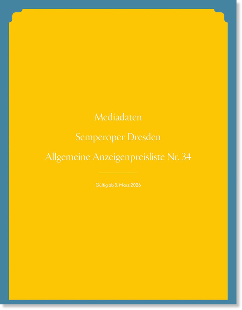 Cover der Mediadaten der Semperoper