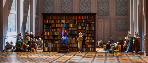 Szene aus „Eugen Onegin“ 