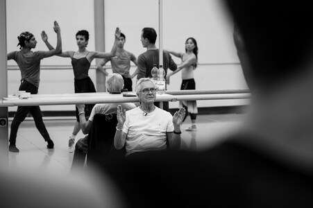 „Nijinsky“ Proben