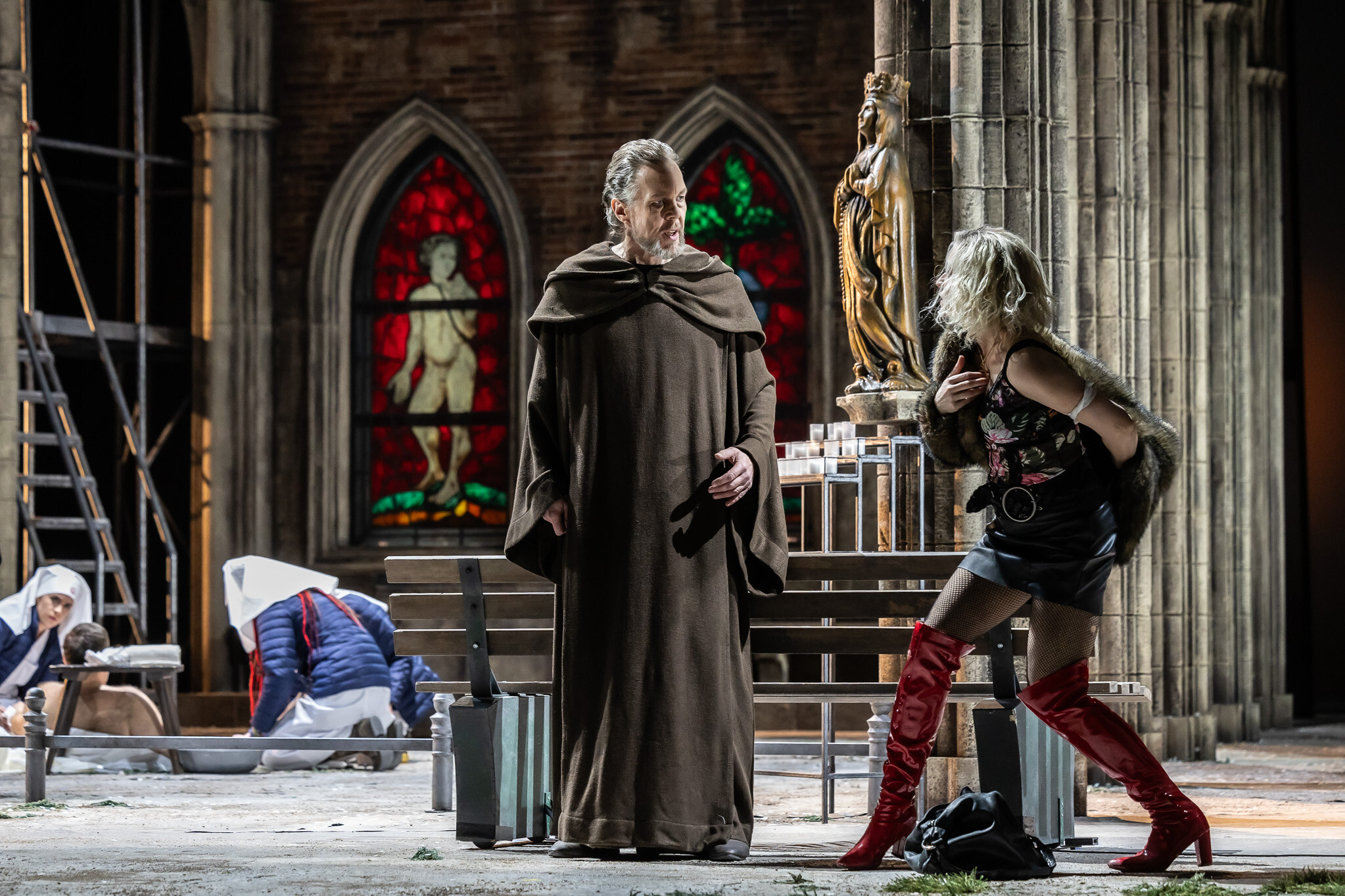„Parsifal“ © Semperoper Dresden, Foto: Jochen Quast Szene aus „Parsifal“