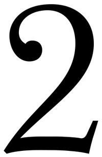 2 Zahl 2