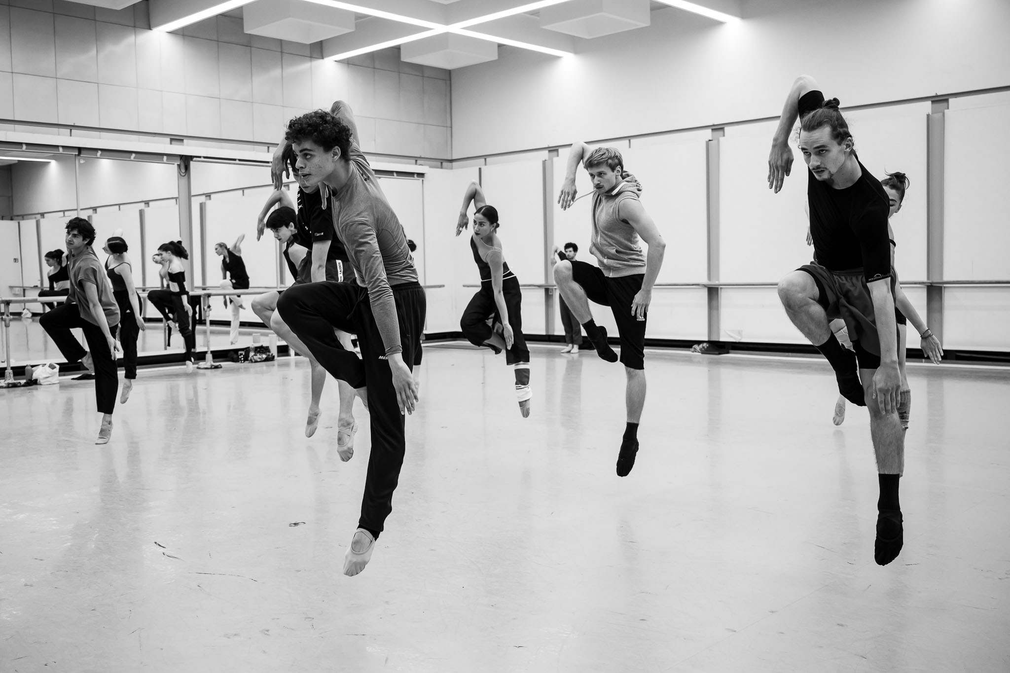 „Nijinsky“ Proben