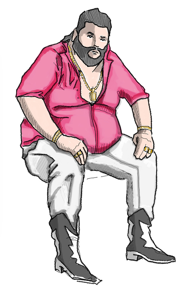 Falstaff Figurinen von Agathe MacQueen