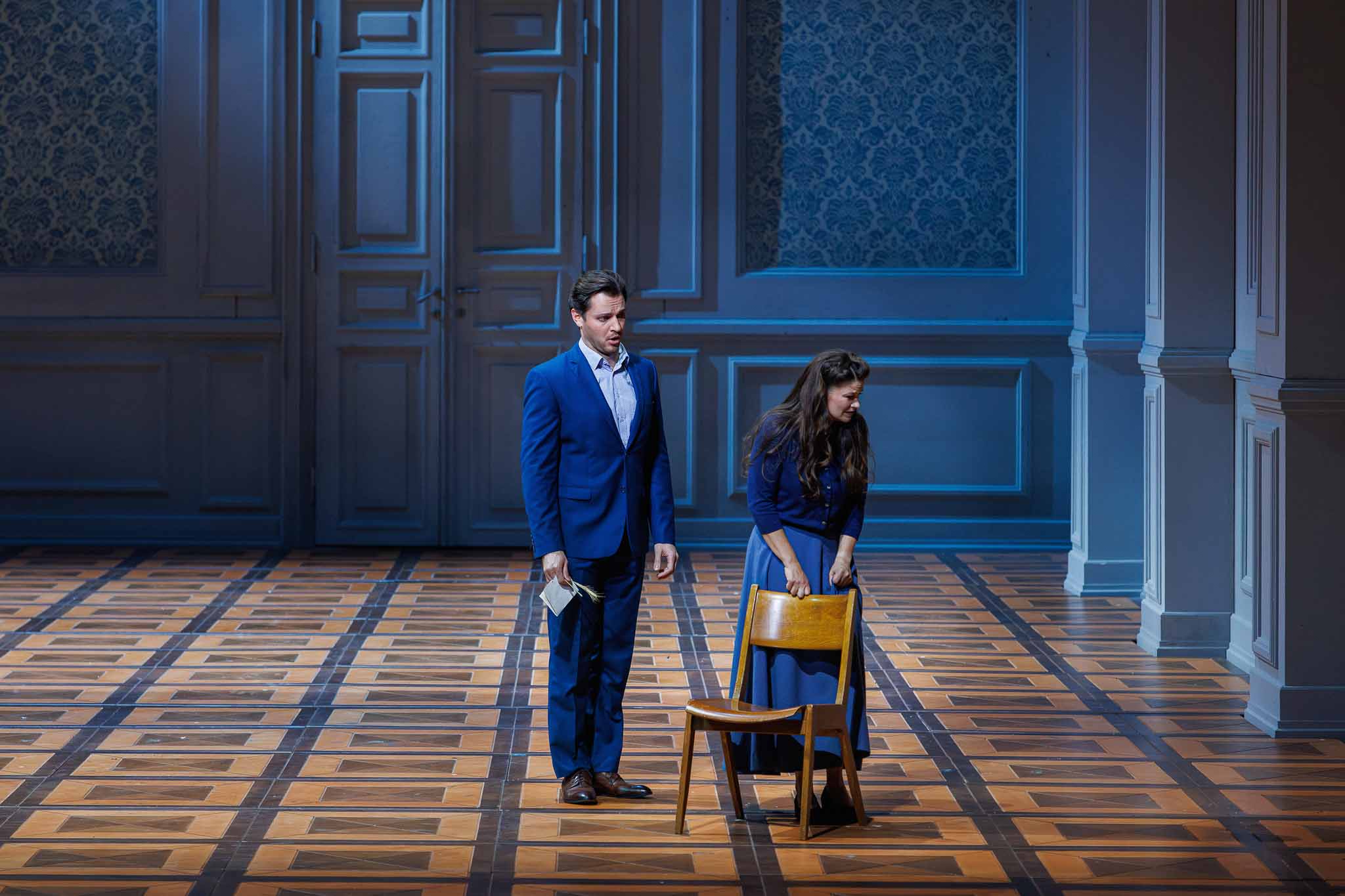 Szene aus „Eugen Onegin“ 