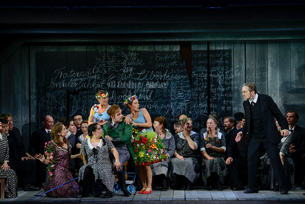 Szene aus „Der Wildschütz“