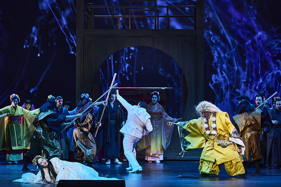 Szene aus der Oper »Madama Butterfly«